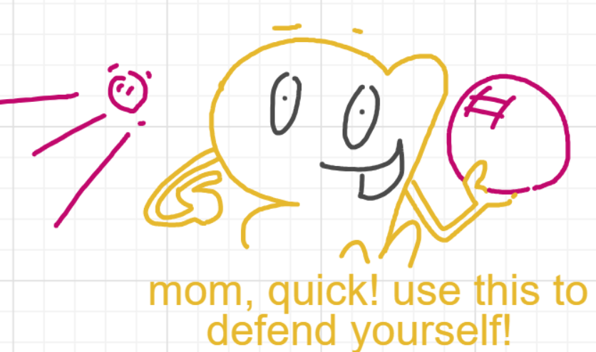 A panel from I've Been Everywhere, Man, episode nine of the Board Boards object show by Furretwalk/WalkingFurret.